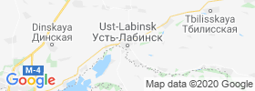 Ust' Labinsk map